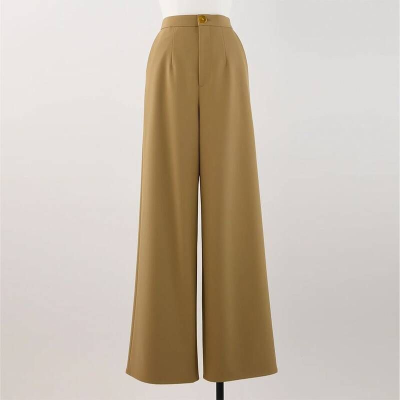 나고스탕스 NAGONSTANS Tucked Wide Pants Sand NENGN6PT209-DBE 271093 1105641