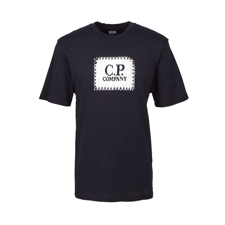 CP COMPANY メンズ 半袖Tシャツ 18CMTS029A 005100W 888 CP Company Men's Short Sleeve T-Shirt 18CMTS029A 005100W 888