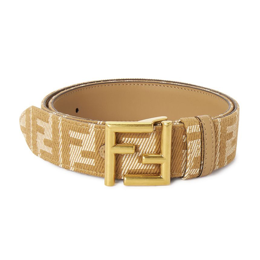 ベルト FENDI Woman Belt Beige 8C0686 AUNM F1SNJ Fendi FF Women Reversible Belt 8C0686 AUNM F1SNJ 136183176