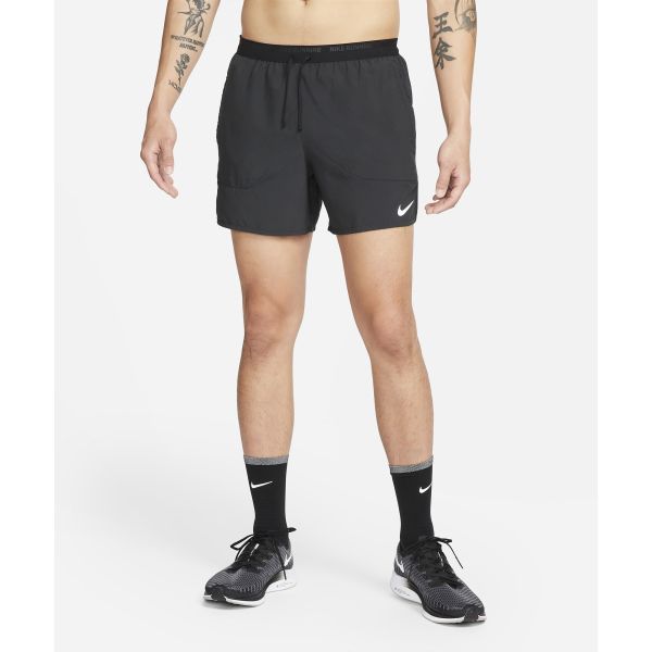 NIKE 나이키 드라이 핏 스트라이드 5인치 브리프 라인드 러닝 쇼츠 M - 블랙 DM4756-010