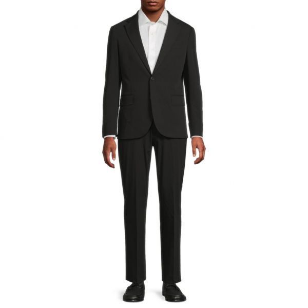 폴로 랄프로렌 랄프 로렌 솔리드 모던 핏 수트 블랙 2897040