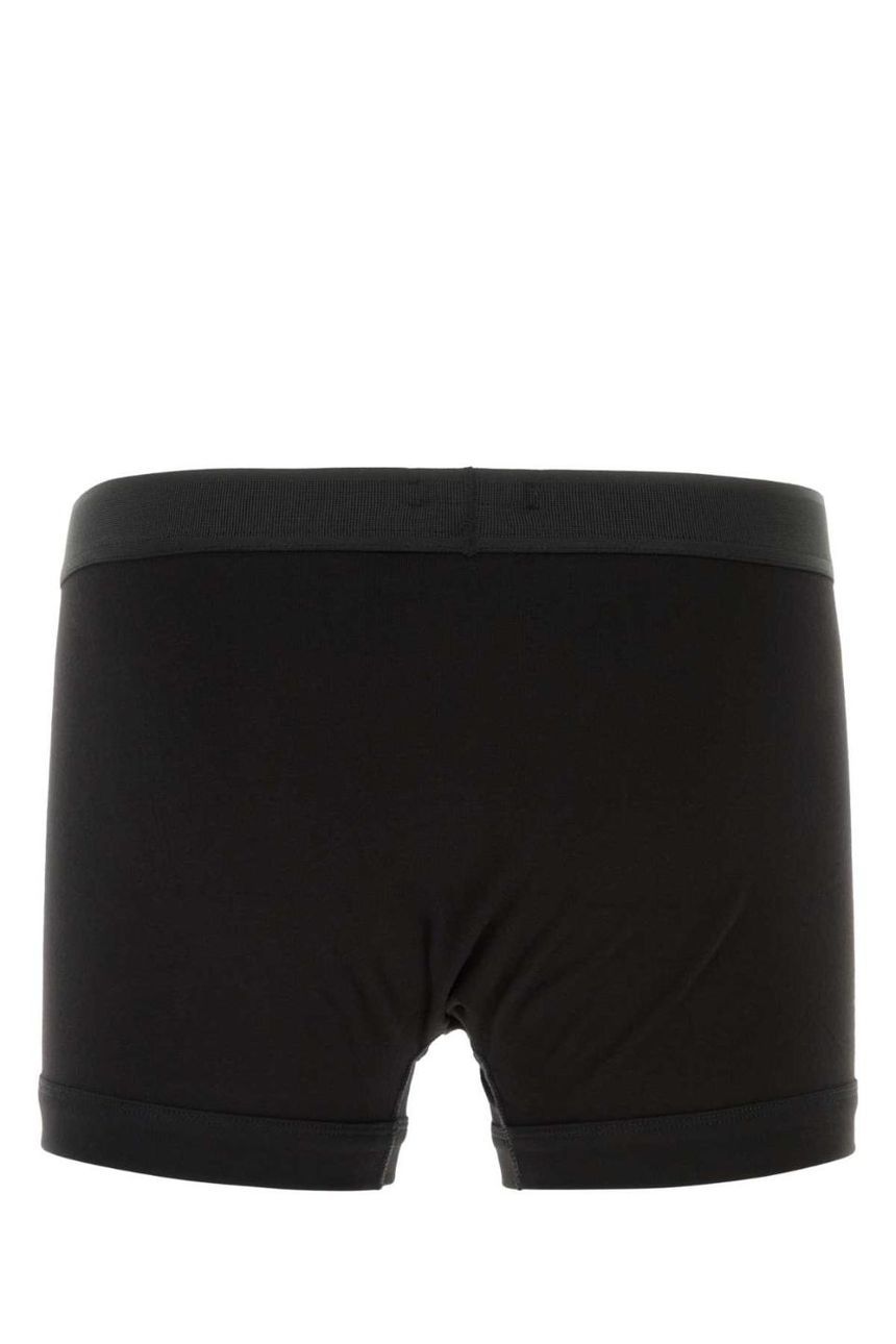 TOM FORD Black stretch cotton boxer T4LC32040 002
