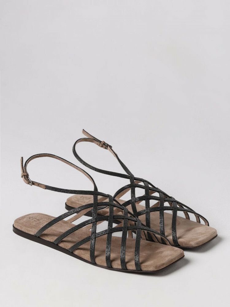 브루넬로 쿠치넬리 샌들 MZSFC2474C7886 Brown