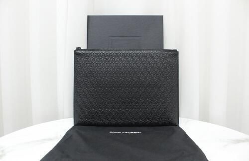 중고 [명품다올동래] 생로랑 YSL 모노그램 클러치 647154