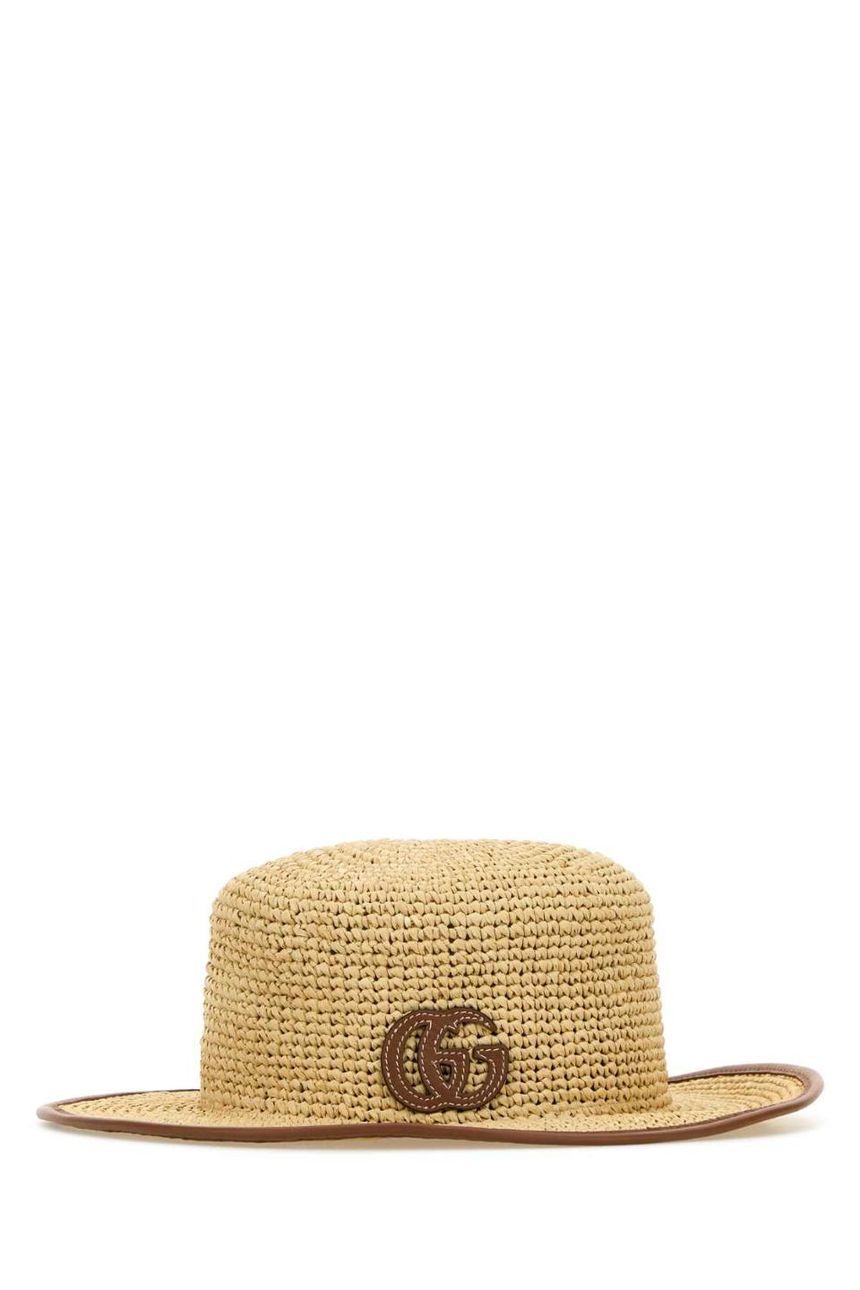 GUCCI Raffia hat 8361503HBCF 9665