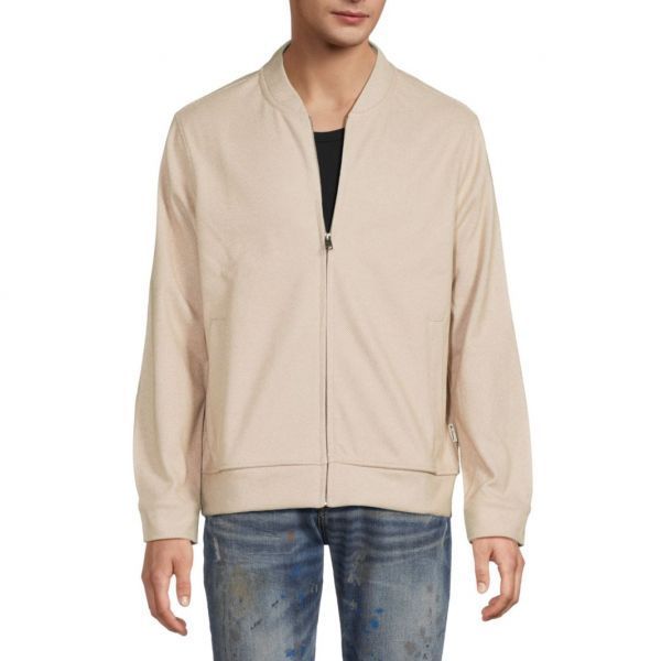 Ben Sherman 벤 셔먼 알든 헤링본 야구 칼라 재킷 카키 2726278