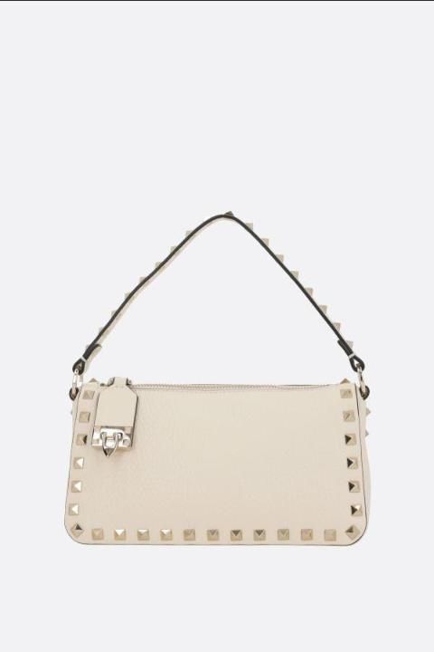VALENTINO GARAVANI Rockstud 스몰 그레인 가죽 숄더백 6W2B0J47VSFI16