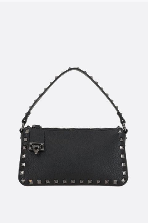 VALENTINO GARAVANI Rockstud 스몰 그레인 가죽 숄더백 6W2B0J47HAD0NO