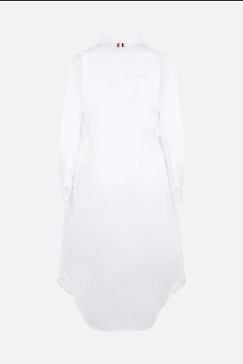 톰브라운 미디 미디 원피스 FDSD78C06177 100 WHITE
