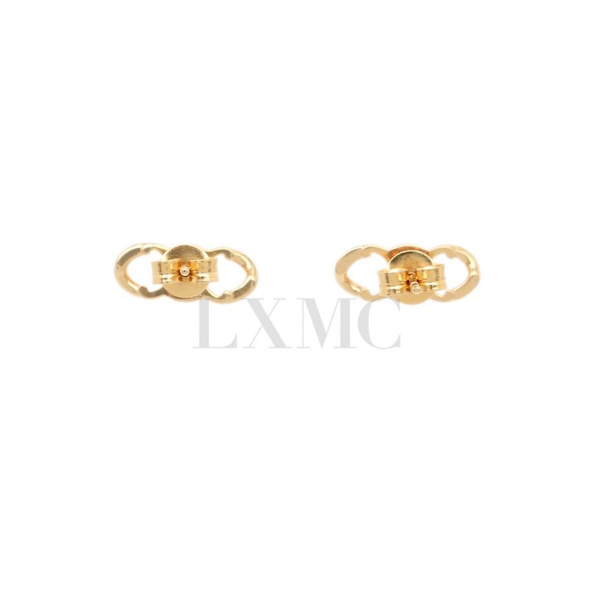 CELINE Triomphe Gourmette Studs Earrings ピアス 460BL6BRA CELINE Triomphe Gourmette Studs Earrings ピアス 460BL6BRA