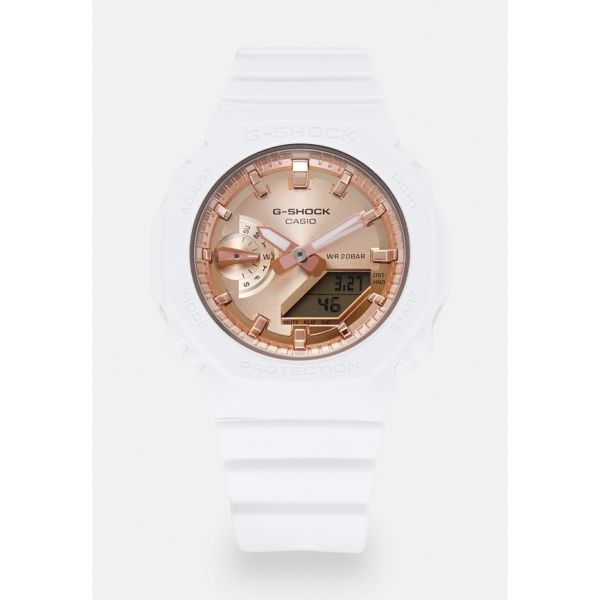 G-SHOCK S2100 시리즈 - 시계 베이지/로즈 골드 컬러