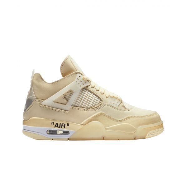 (W) 조던 4 x 오프화이트 레트로 SP 세일 (W) Jordan 4 x Off-White Retro SP Sail
