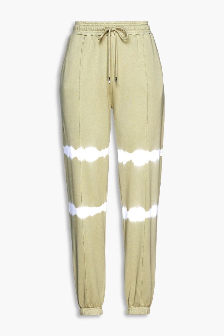 NINETY PERCENT Tie dyed organic cotton fleece track pants 42247633207855693