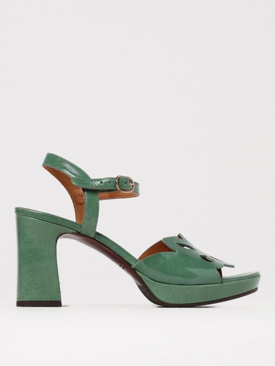 25SS 치에 미하라 샌들 KEMADA PELLE SUCRE JADE Green