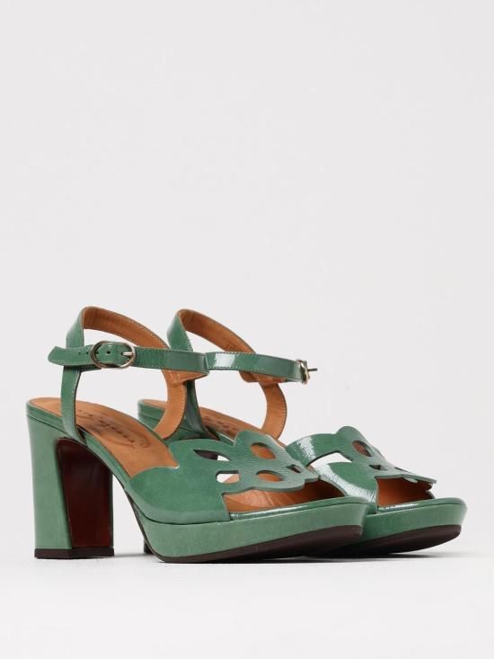 25SS 치에 미하라 샌들 KEMADA PELLE SUCRE JADE Green
