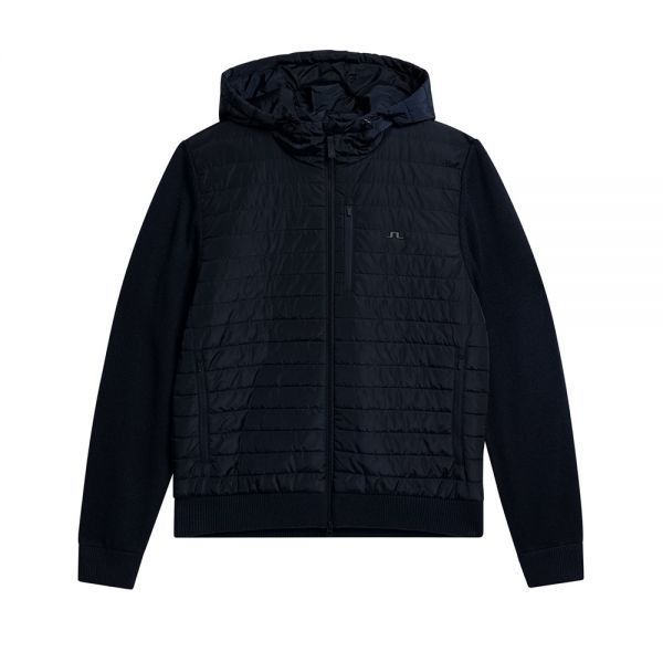 J.LINDEBERG 제이린드버그 Pierre Knitted Hybrid Jacket (FMKW08678-6855) (남성 피에르 니트 하이브리드 자켓)