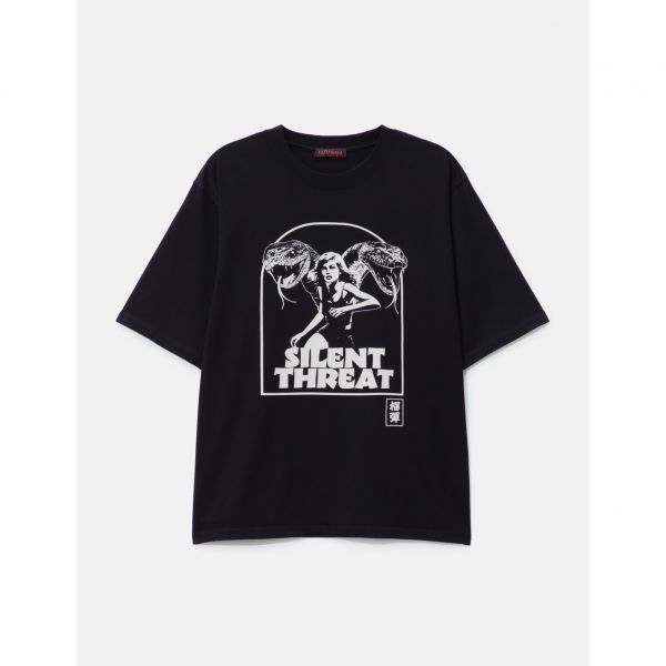 LUU DAN Damsel Graphic T-shirt
