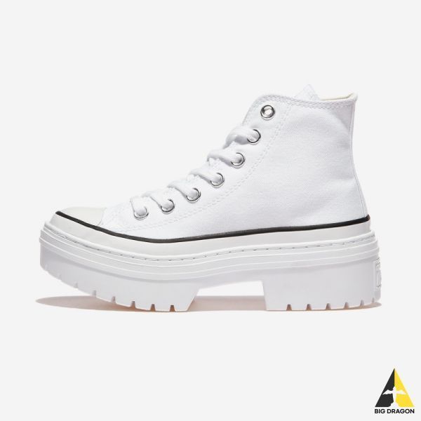 CONVERSE 컨버스 척테일러 올스타 러기드 힐 하이 화이트 - whiteBLACKEGRET