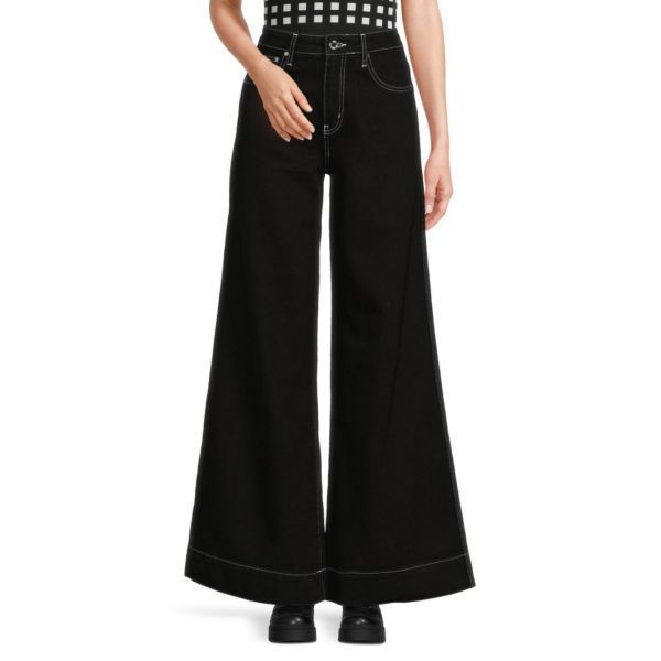 Derek Lam 10 Crosby 데릭 램 크로스비 코랄리 다크 워시 와이드 레그 진 우스터 3064750