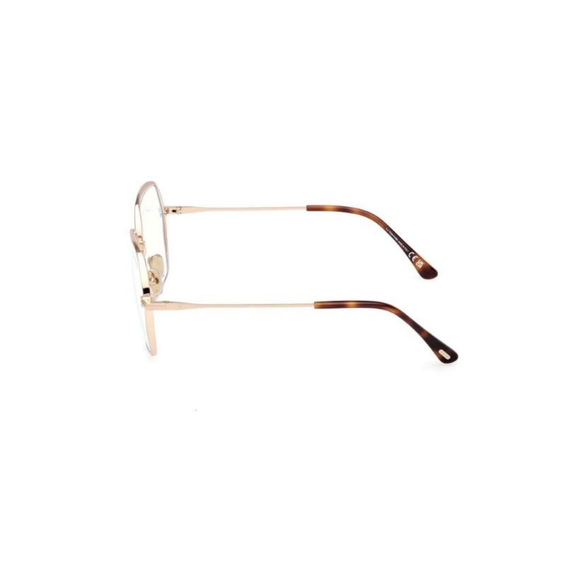 남성 Tom Ford Eyewear 기하학 프레임 안경 028