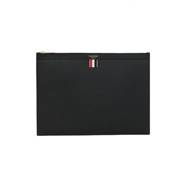 톰브라운 미디움 도큐먼트 홀더 블랙 Thom Browne Medium Document Holder Black