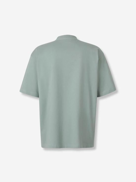 25FW 발렌시아가 긴팔 셔츠 764235TSVU4 3421SAGE GREEN MINT GREEN