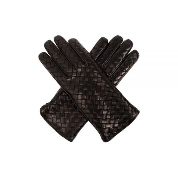 BOTTEGA VENETA 보테가베네타 730849 V0171 1000 (인트레치아토 가죽 글러브)