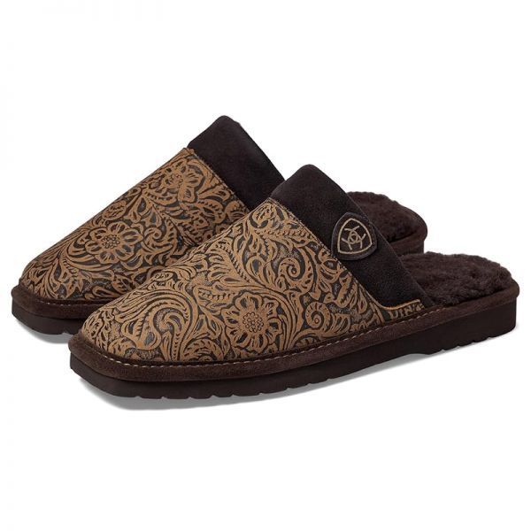 Ariat 아리아트 실버스미스 엠보스드 툴링