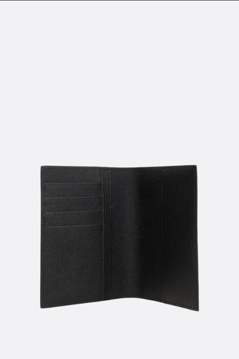DOLCE & GABBANA Dauphine leather passport holder BP2215AG21980999