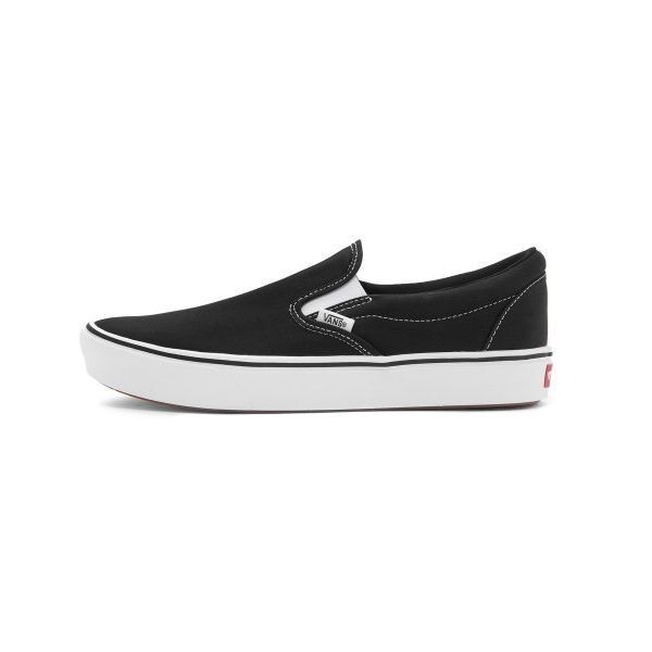 VANS 반스 컴피쿠시 슬립온 - (클래식) 블랙:트루 화이트 VN0A3WMDVNE1
