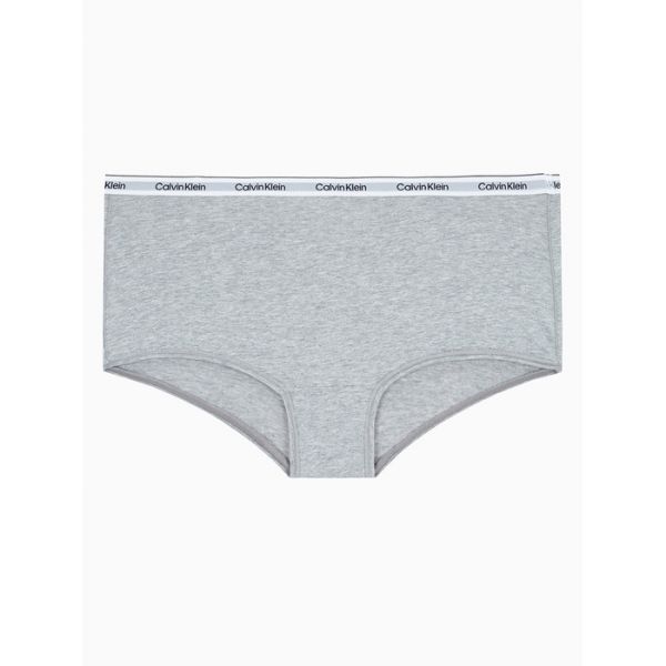 CALVIN KLEIN 캘빈클라인 Underwear 여성 모던로고 미드라이즈 보이쇼츠_QD5195P7A