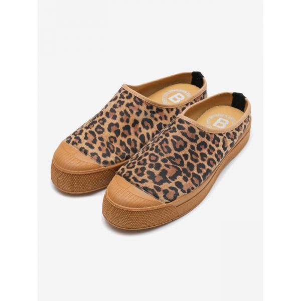 BENSIMON 벤시몽 LIMITED MULE LEATHER - LEOPARD