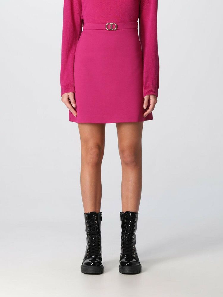 スカート TWINSET FW24 GONNA (242TT3142 00006) Gonna Nero 00006 Twinset My Twin - Le Follie Shop
