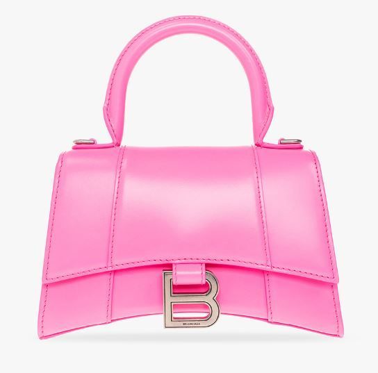 23SS 발렌시아가 토트백 5928331JHVY 5634 FLUO PINK 5634