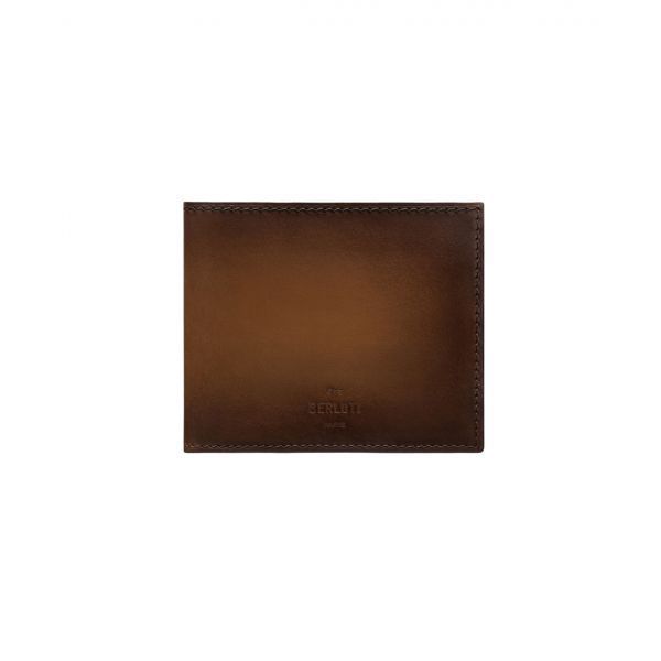벨루티 마코레 슬림 레더 지갑 카카오 인텐소 Berluti Makore Slim Leather Wallet Cacao Intenso 271894