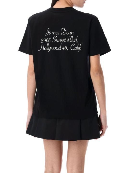 25SS 사카이 반팔 티셔츠 25P250918S 001 Black