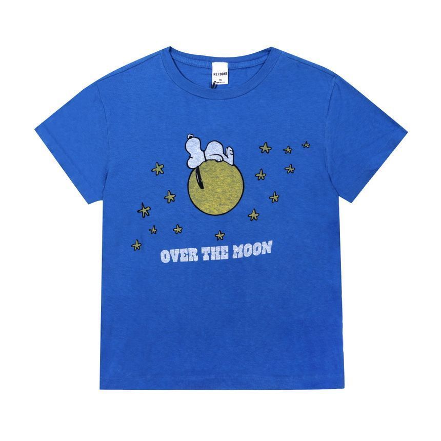 리던(Re Done) | [리던]White Classic Peanuts Crush T shirt