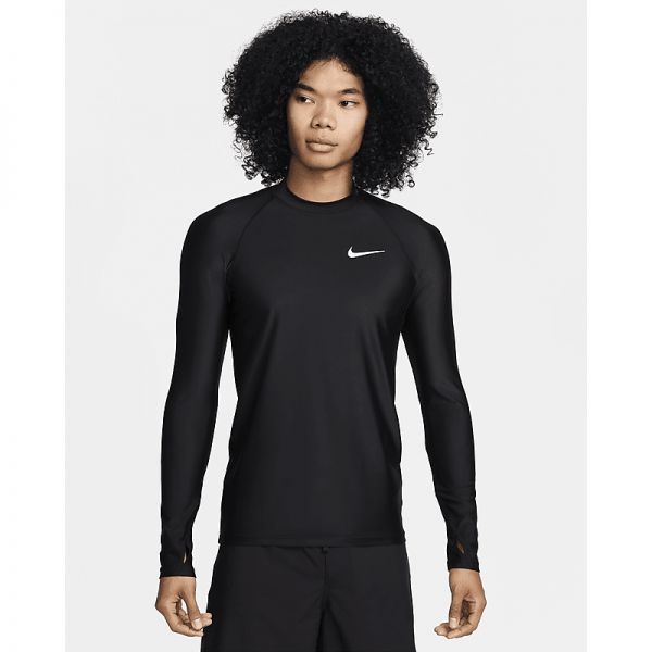 나이키 스윔 수영 Whitewater 맨즈 롱슬리브 긴팔 Rashguard NESSE473 001