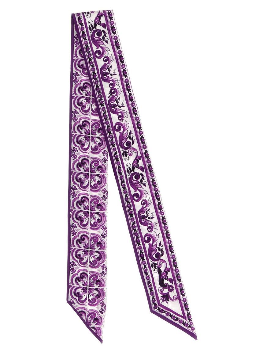 DOLCE & GABBANA Bandeau 'Maiolica' print FS215AGDAOYHP3OB