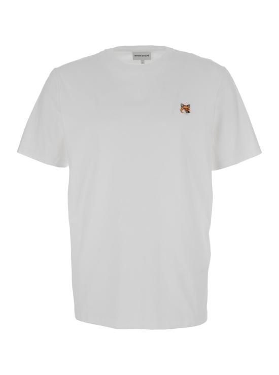 25FW 메종키츠네 반팔 티셔츠 LM00104KJ0008P100 White