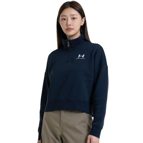 UNDERARMOUR 여성 에센셜 플리스 12 집 1381752-001