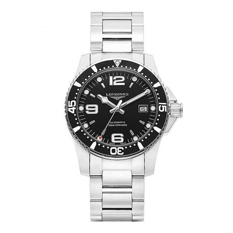 론진 LONGINES L3.742.4.56.6 하이드로콘퀘스트 HydroConquest 오토매틱 남성 메탈시계 41mm 270607 1220460