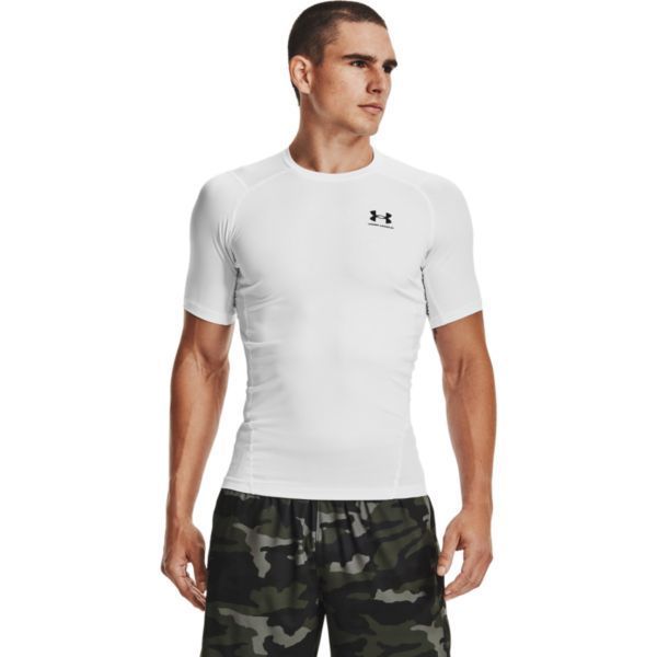 UNDERARMOUR 히트기어 아머 컴프레션 반팔 1361518-100