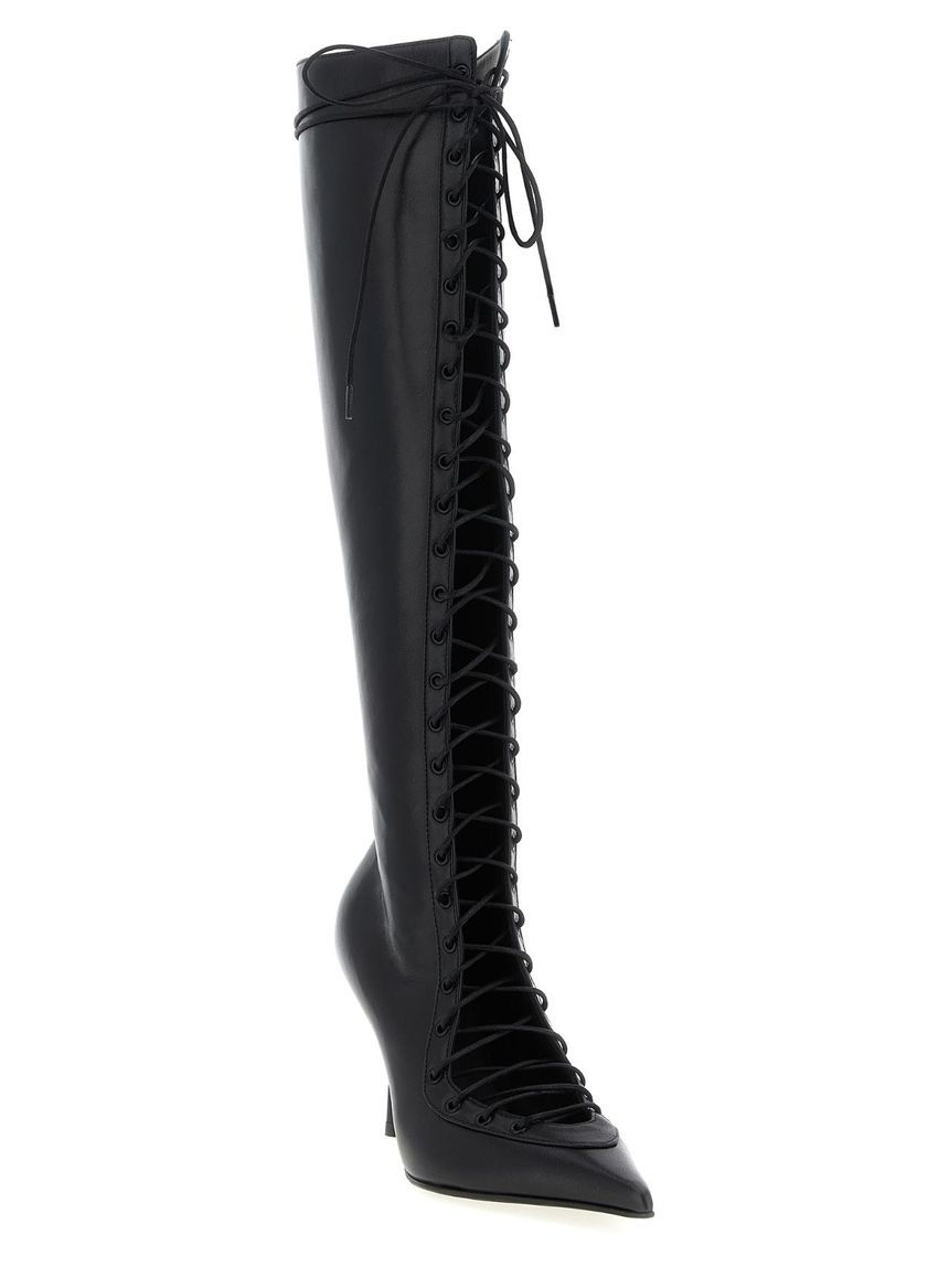 LE SILLA 4251B080BMPPNEM377 'Colette' boots