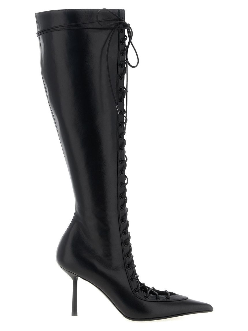 LE SILLA 4251B080BMPPNEM377 'Colette' boots