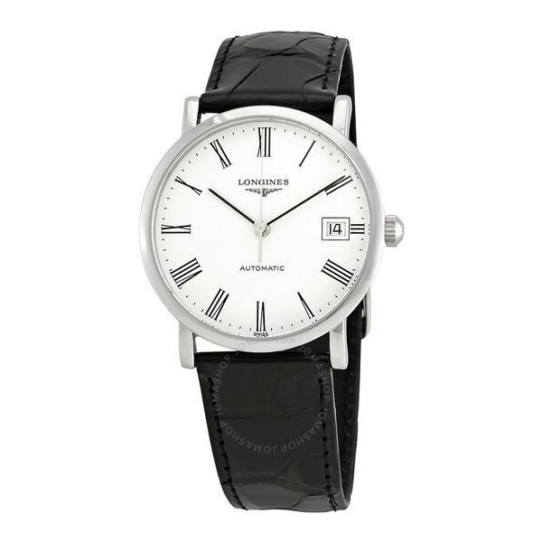 Longines 롱진스 우아한 자동 여성용 시계 화이트 다이얼