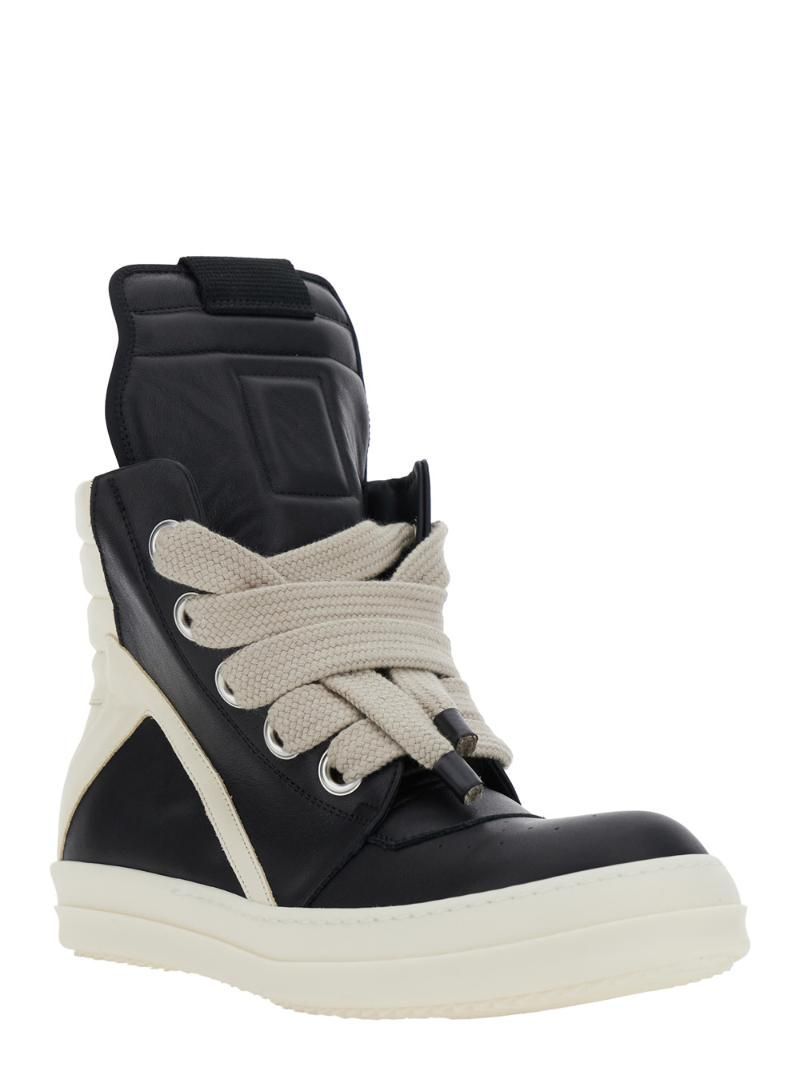 RICK OWENS JUMBOLACE GEOBASKET RU02E1898LCOW2911