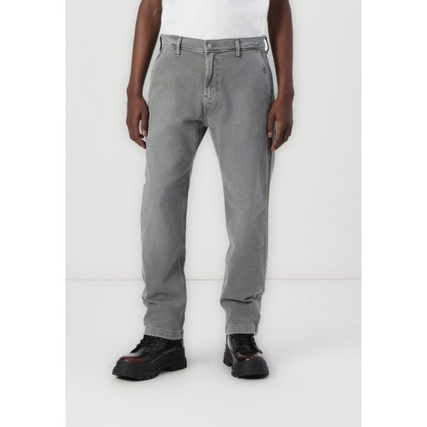 Hollister Co. LOOSE - 릴렉스 핏 청바지 워시드 그레이 1837352