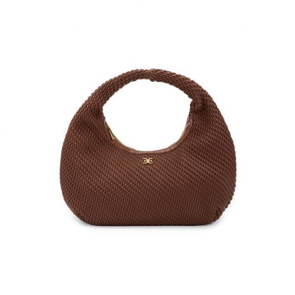 Sam Edelman 샘 에델만 미디엄 로완 텍스처 호보백 브랜디 2870681