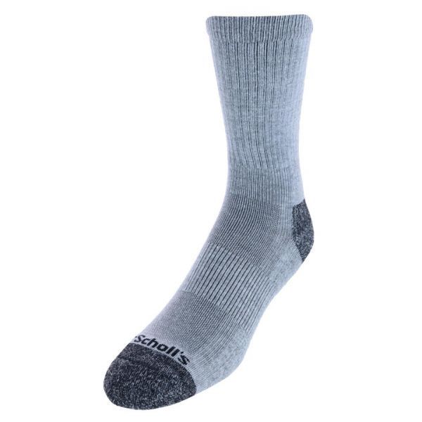 Dr. Scholls 남성용 크루 압축 작업 양말 (2팩)